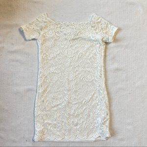 🥳3/$30🌸 white lace mini dress
